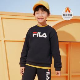FILA 斐乐 男童百搭针织套头衫