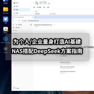 為個(gè)人/企業(yè)量身打造AI基建丨NAS搭配DeepSeek方案指南