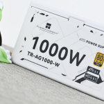 利民AG1000白色版ATX3.1全模組電源開箱：小巧的喬威千瓦