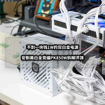 不到一塊錢1W的雙白金電源丨安耐美白金競蝠PK850W拆解評測