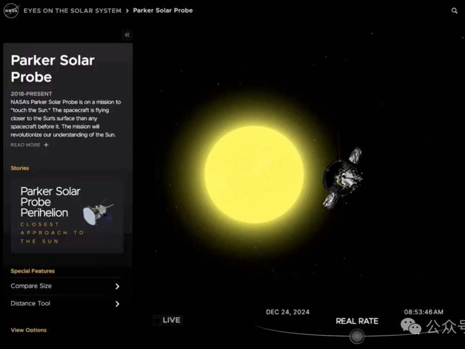 人类最快探测器与太阳上演最近距离接触