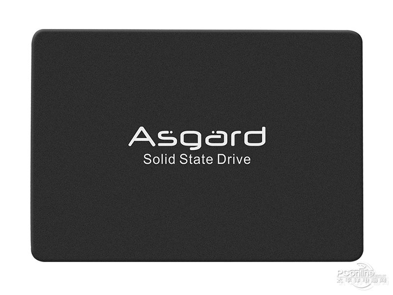 阿斯加特AS 256GB SATA3.0 SSD 正面