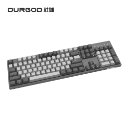 DURGOD 杜伽 TAURUS K310 104鍵 有線機械鍵盤 深空灰 Cherry茶軸 單光