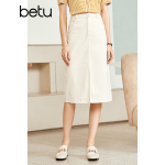 Betu 百圖 女士高腰牛仔半身裙 2207T46