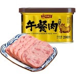 林家鋪子 金罐午餐肉罐頭200g 90%肉含量 200g*4