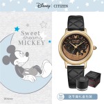 CITIZEN 西鐵城 x 迪士尼 米奇款 女士光動能表 FE6098-08W