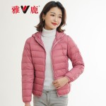 PLUS會員：YALU 雅鹿 女款輕薄羽絨服 YF501V00900-1