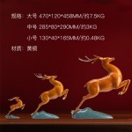 朱炳仁 銅 一鹿攀升銅擺件 中號