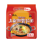 NONGSHIM 農(nóng)心 土豆排骨拉面 五連包 120g*5包