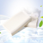 京东京造梦享系列泰国进口天然乳胶枕头波浪一对礼盒装92%天然乳胶含量橡胶枕头