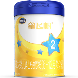 FIRMUS 飛鶴 星飛帆系列 較大嬰兒奶粉 國(guó)產(chǎn)版 2段 300g