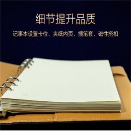 GuangBo 廣博 8.5寸100頁活頁皮面本 黑色 GBP8605