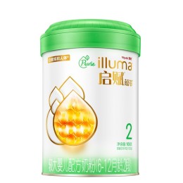 illuma 啟賦 有機(jī)蘊(yùn)萃系列 較大嬰兒奶粉 國(guó)行版 2段 900g