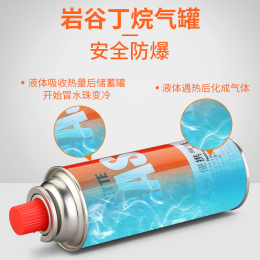 Iwatani 巖谷 燃?xì)夤?卡斯?fàn)t丁烷6罐 250g 氣瓶+收納包