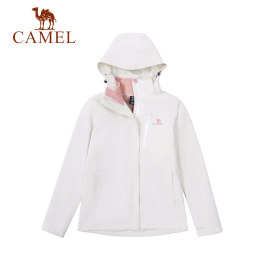 PLUS會(huì)員：CAMEL 駱駝 女款三合一沖鋒衣 U1W1TR342