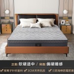 慕思（de RUCCI）睡眠精靈升級(jí)乳膠床墊1.8x2米 抑菌防螨3cm乳膠獨(dú)立袋彈簧雙人床 睡眠精靈·塞班/軟硬適中/25cm 1.8米*2米
