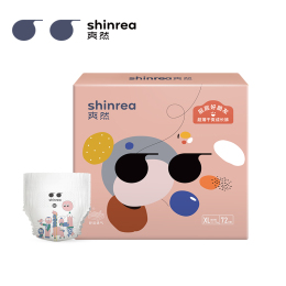 PLUS會(huì)員：shinrea 爽然 屁屁好朋友 嬰兒拉拉褲 XL72片