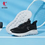 QIAODAN 喬丹 男子跑鞋 XM25211801 黑色/喬丹白 42