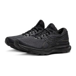 ASICS 亞瑟士 男鞋跑鞋寬楦運(yùn)動(dòng)鞋緩震透氣 GEL-NIMBUS 24 (2E) 黑色 43.5