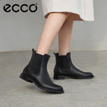 PLUS會員：ecco 愛步 型塑 266503 平跟切爾西靴