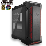 ASUS 華碩 TUF GAMING GT501 狙擊手 RGB E-ATX機(jī)箱 半側(cè)透 黑色