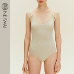 PLUS會員：NEIWAI 內(nèi)外 Voyage 緞感法式連體泳衣 NW01A23102