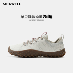邁樂（Merrell）經(jīng)典戶外休閑鞋男女款WRAPT新款系帶防滑耐磨舒適休閑輕便裸足鞋 J036004 白色（女） 35