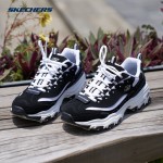 SKECHERS 斯凱奇 D'Lites 男子休閑運動鞋 52675/BKW 黑色/白色 41