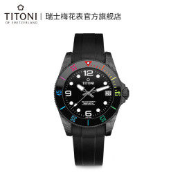 TITONI 梅花 海洋探索系列 男士自動上鏈腕表 83600-C-RA-256