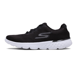 SKECHERS 斯凱奇 Go Run 400 男子跑鞋 54354/BKW 黑色/白色 42.5
