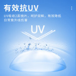 20點(diǎn)開始：HYDRON 海昌 H2O系列 軟性親水接觸鏡 半年拋2片裝