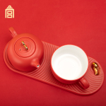 20點開始：故宮文創(chuàng) 故宮有鯉 茶具套裝 3件套
