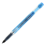 【開學(xué)必備】白金（PLATINUM）鋼筆 PSQ-300C#3-F 藍(lán)黑 學(xué)生練字書寫 進(jìn)口墨水筆透明筆桿0.3mm