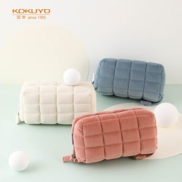 KOKUYO 國譽 WSG-KUK261 文具筆袋 淺粉 單個裝