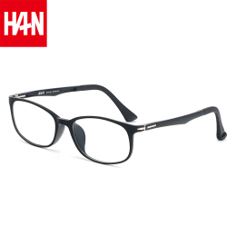 HAN 漢 近視眼鏡框架4882+1.56非球面防藍光鏡片
