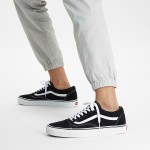 VANS 范斯 經(jīng)典系列 Old Skool Black 中性運(yùn)動(dòng)板鞋 VN000D3HY28 黑色 37