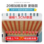 法莎亞 兒童雙層床 下鋪135cm+上鋪115cm 直梯款 深藍(lán)色