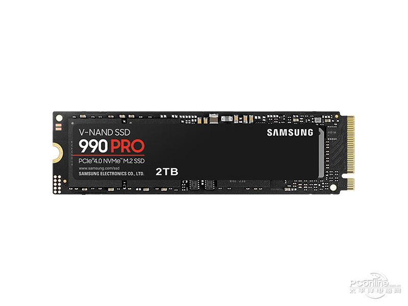三星990 PRO 2TB M.2 SSD 正面