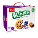 嘉士利 果樂果香 夾心餅干 藍莓味 680g