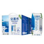 安慕希 酸奶原味205g*12盒箱禮盒裝常溫酸奶希臘風(fēng)味早餐搭檔