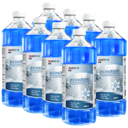 BLUE STAR 藍星 液體玻璃水 -40℃ 2L 8瓶裝