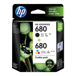 惠普（HP）680原裝黑彩套裝墨盒 適用hp 2138/2677/3636/3638/3838/3776/3777/3778/4678/5078/5088打印機