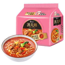 康師傅 湯大師 精燉番茄牛腩面 595g