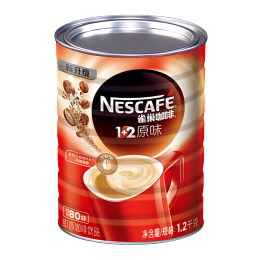 Nestlé 雀巢 1+2系列 原味速溶咖啡 1.2kg罐裝