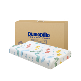Dunlopillo 鄧祿普 ECO幼童呵護(hù)枕 斯里蘭卡進(jìn)口天然乳膠枕頭 3-5歲 頸椎枕 天然乳膠含量96%