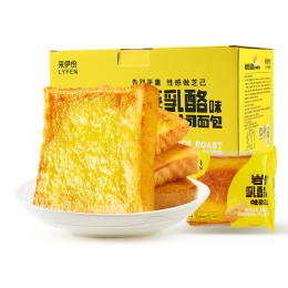 LYFEN 來伊份 PLUS：LYFEN 來伊份 吐司面包 巖燒乳酪味 500g