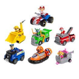 Paw Patrol 汪汪隊(duì)立大功 救援賽車收藏系列 16605 賽車套裝7輛