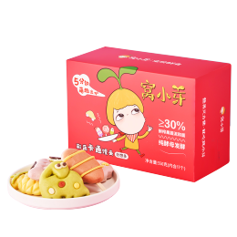 窩小芽 兒童卡通饅頭妙想多禮盒 550g