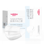 WELLDAY 維德 一次性醫(yī)用外科口罩 獨立裝 50片 白色 中號