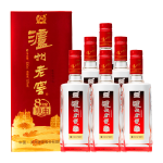 瀘州老窖 八年窖頭曲 和之禮濃香型白酒 52度500ml*6瓶整箱裝
